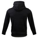 Mens Half Zip Design Casual Clothing Sportswear Gym Running Jogging Hooded Pullover Sweatshirt Black Red L
