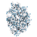 Acrylic Rhinestone Gem Crystals Nail Art Cell Phone Glasses Card DIY Craft Accessory Blue PACK OF 2880PCS 4mm