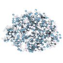 Acrylic Rhinestone Gem Crystals Nail Art Cell Phone Glasses Card DIY Craft Accessory Blue PACK OF 2880PCS 4mm