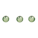 Acrylic Rhinestone Gem Crystals Nail Art Cell Phone Glasses Card DIY Craft Accessory Light Green PACK OF 2880PCS 4mm