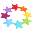 Star Silicone Teething Beads Bracelet Teether Mum Baby Nursing Jewellery
