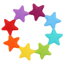 Star Silicone Teething Beads Bracelet Teether Mum Baby Nursing Jewellery