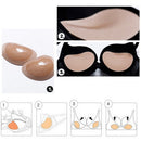 Pair Soft Bikini Bra Insert/Silicone Round Pads Enhancer/Swimsuit Push-up