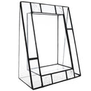 Open Glass Geometric Terrariumn Tabletop Succulent Air Plant Box Planter Moss Fern Pot