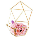 Glass Geometric Terrariumn Tabletop Succulent Air Plant Box Planter Moss Fern Pot