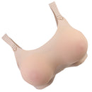 Adjustable Strap Pocket Silicone Bra Lingerie Underwear For Crossdressers Mastectomy Fancy Dress Cosplay 38/85 Skin Color