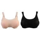 Adjustable Strap Pocket Silicone Bra Lingerie Underwear For Crossdressers Mastectomy Fancy Dress Cosplay 38/85 Skin Color