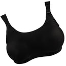 Adjustable Strap Pocket Silicone Bra Lingerie Underwear For Crossdressers Mastectomy Fancy Dress Cosplay 36/80 Black