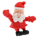 4 Pieces Christmas Xmas Gift Rubber Erasers Kids School Student Stationery Supplies Novelty