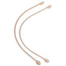 Women Girls Handbag Purse Replacement Accessory Handle Strap DIY Ear Shape Pack of 2PCS Beige