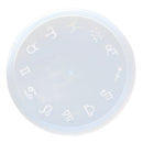 Silicone Pendant DIY Molds Resin Jewelry Making Tools Horoscope Clock Shape