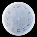Silicone Pendant DIY Molds Resin Jewelry Making Tools Horoscope Clock Shape