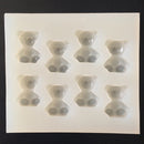 Silicone Pendant DIY Molds Resin Jewelry Making Tools Bear Shape