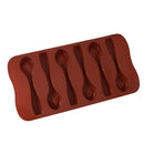 Silicone Fondant Cake Sugarcraft Decorating Mould Baking Tools Spoon Shape
