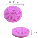 Silicone Fondant Cake Sugarcraft Decorating Mould Baking Tools Multi Shape