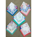 12PCS/Set Womens Girls Wedding Party Clothing Schoolgoing Kids Cotton Floral Pattern Charms Handkerchief Hanky