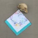 12PCS/Set Womens Girls Wedding Party Clothing Schoolgoing Kids Cotton Floral Pattern Charms Handkerchief Hanky