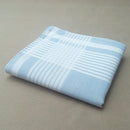 12Pcs/Set Mens Wedding Party Office Clothing Check Design Pocket Square Cotton Handkerchiefs Hanky Style 1