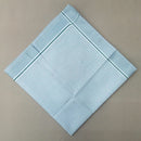 12Pcs/Set Mens Wedding Party Office Clothing Check Design Pocket Square Cotton Handkerchiefs Hanky Style 2