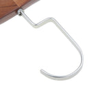 10 Pack Men Women Non Slip Wooden Hanger for Clothes Coats and Suit