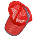 Men Women Summer Outdoor Adjustable Sport Runners Tennis Players Golfers Baseball Mesh Hat Running Visor Cap Orange