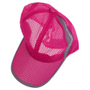 Men Women Summer Outdoor Adjustable Sport Runners Tennis Players Golfers Baseball Mesh Hat Running Visor Cap Rose