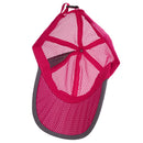 Men Women Summer Outdoor Adjustable Sport Runners Tennis Players Golfers Baseball Mesh Hat Running Visor Cap Rose