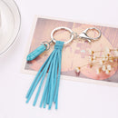 Fashionable Tassel Charms Key Charm Pendant Keychain Keyring Keyfob Phone Handbag Car Hanging Decoration Ornaments Gift Blue