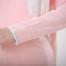Women Girls Ladies Cotton Sleepwear Nightwear Long Sleeve Pajamas Set XXL Pink