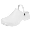 Pair Of Men Women Plastic Orthopedic Clogs Chef Nursing Occasion Shoes 38 White
