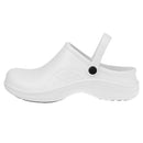 Pair Of Men Women Plastic Orthopedic Clogs Chef Nursing Occasion Shoes 40 White