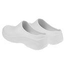 Pair Of Men Women Plastic Orthopedic Clogs Chef Nursing Occasion Strapless Shoes 39 White
