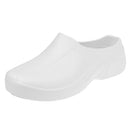 Pair Of Men Women Plastic Orthopedic Clogs Chef Nursing Occasion Strapless Shoes 41 White