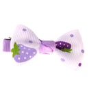 12 Piece Kids Girls Ribbon Bow Bowknot Hair Clips Barrette Hair Accessories
