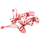Set OF 4PCS Girls Cute Ribbon Bowknot Design Hair Clips Band Party Cosplay Fancy Dress Photography Props