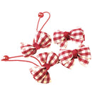 Set OF 4PCS Girls Cute Ribbon Bowknot Design Hair Clips Band Party Cosplay Fancy Dress Photography Props