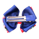 Set OF 4PCS Girls Cute Ribbon Bowknot Design Hair Clips Band Party Cosplay Fancy Dress Photography Props