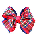 Set OF 4PCS Girls Cute Ribbon Bowknot Design Hair Clips Band Party Cosplay Fancy Dress Photography Props