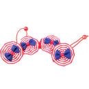 Set OF 4PCS Girls Cute Ribbon Bowknot Design Hair Clips Band Party Cosplay Fancy Dress Photography Props