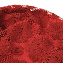 Women Girls Ladies Summer Hat Head Wrap Travel Clothing Accessory Red