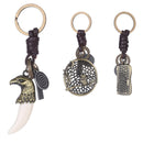 Retro Adornment Alloy Keyboard Design Keychain Women Handbag Purse Key Decor Ornaments Gift