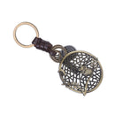 Retro Adornment Alloy Keyboard Owl Design Keychain Women Handbag Purse Key Decor Ornaments Gift