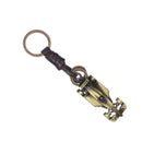Retro Adornment Alloy Keyboard Car Design Keychain Women Handbag Purse Key Decor Ornaments Gift