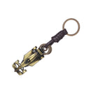 Retro Adornment Alloy Keyboard Car Design Keychain Women Handbag Purse Key Decor Ornaments Gift