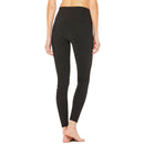 Women Fashionable Elastic High Waist Breathable Soft Running Yoga Pants Gym Fitness Cut Out Ripped Pants XL