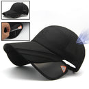 Men Women Summer Outdoor Adjustable Sport Runners Tennis Players Golfers Baseball Mesh Hat Running Visor Cap Pink