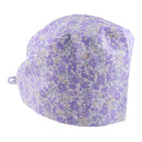 Men Women Lace Up Cotton Fashionable Soft Comfortable Wear Breathable Sweat Absorbent Cap Bouffant Beauty Scrub Cap One Size 1