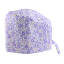Men Women Lace Up Cotton Fashionable Soft Comfortable Wear Breathable Sweat Absorbent Cap Bouffant Beauty Scrub Cap One Size 1