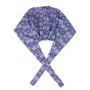 Men Women Lace Up Cotton Fashionable Soft Comfortable Wear Breathable Sweat Absorbent Cap Bouffant Beauty Scrub Cap One Size 2