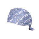Men Women Lace Up Cotton Fashionable Soft Comfortable Wear Breathable Sweat Absorbent Cap Bouffant Beauty Scrub Cap One Size 2